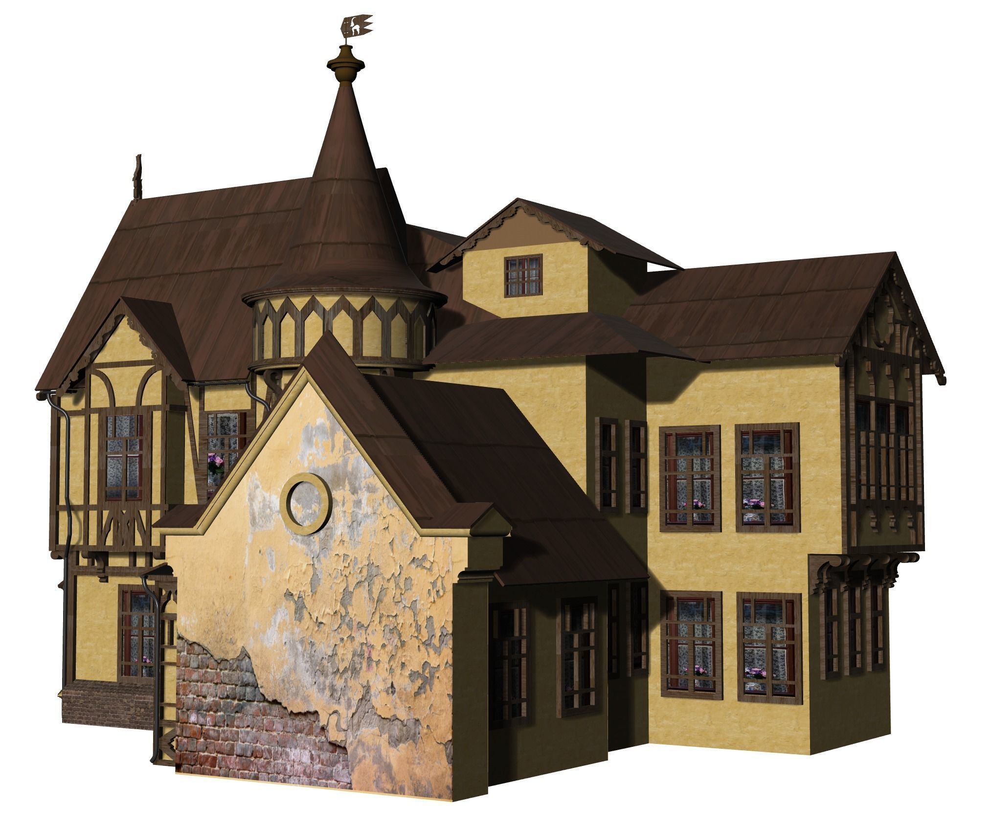 Girschfeld house 3D model_4
