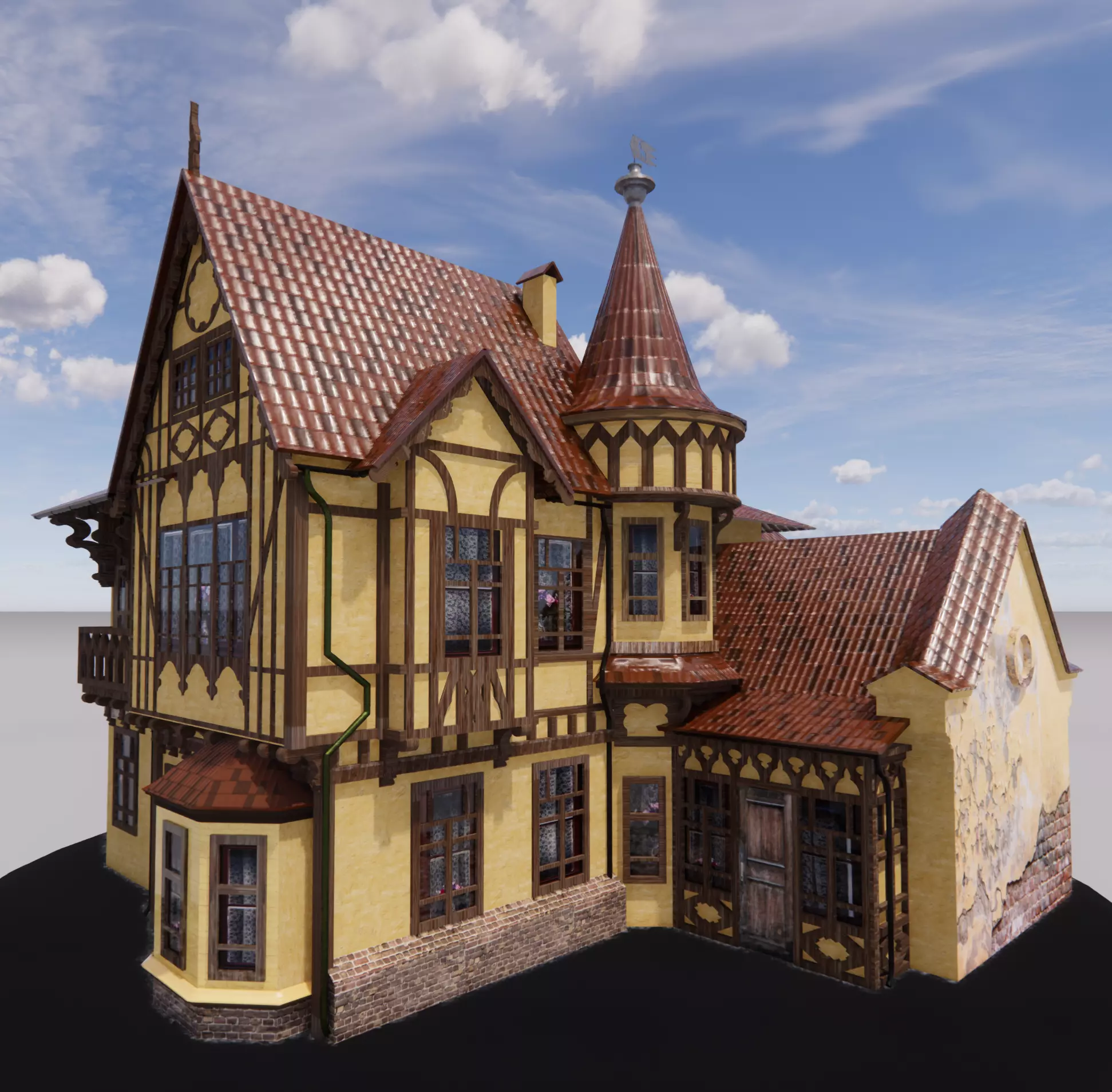 Girschfeld house 3D model_0