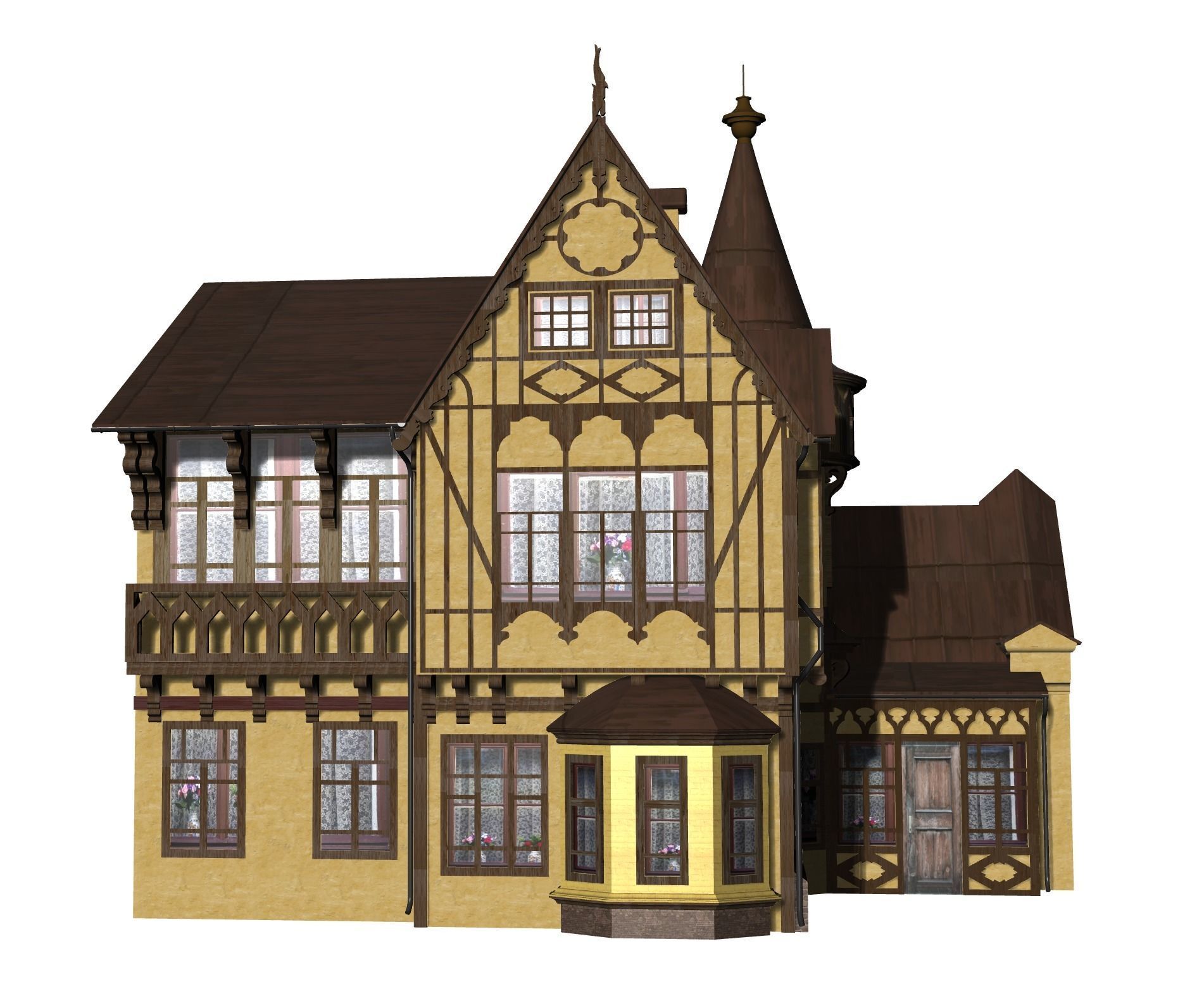 Girschfeld house 3D model_2