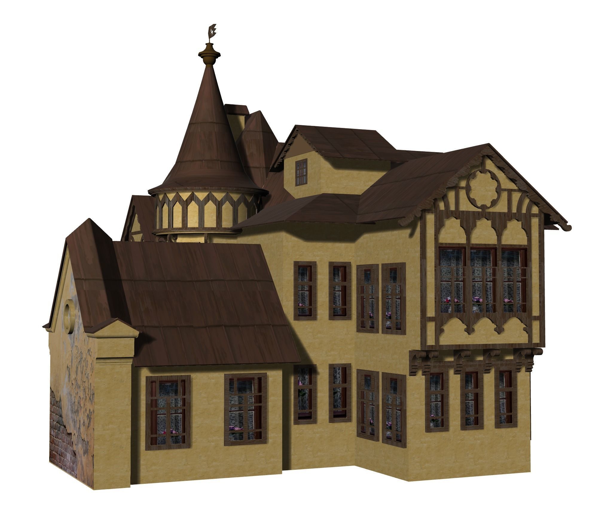Girschfeld house 3D model_5