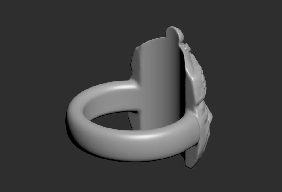 Santa Claus Napkin Ring 3D print model_13