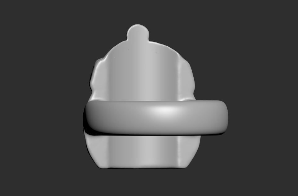 Santa Claus Napkin Ring 3D print model_10