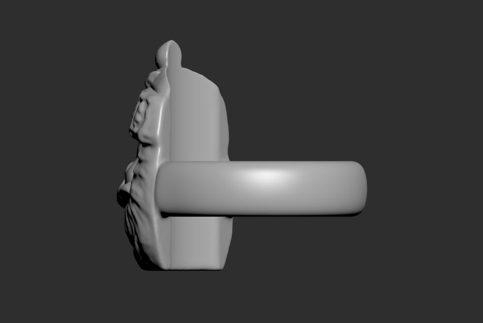 Santa Claus Napkin Ring 3D print model_8