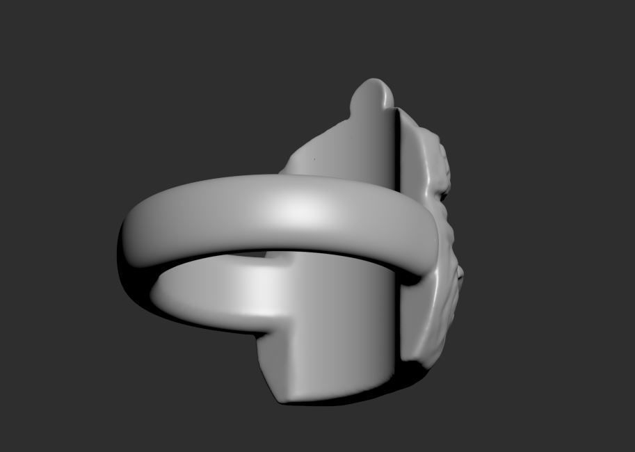Santa Claus Napkin Ring 3D print model_14