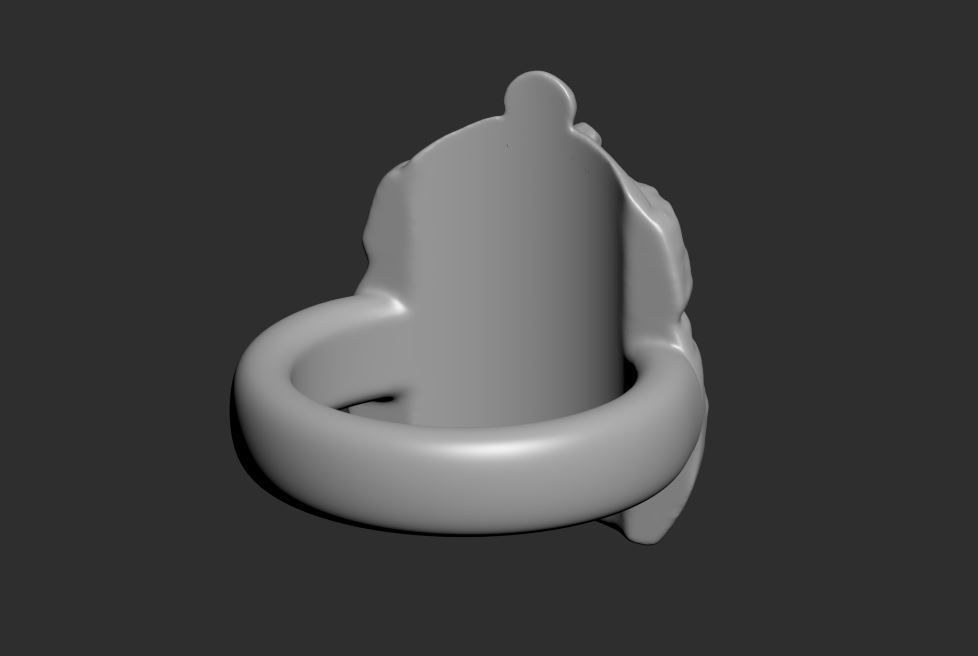 Santa Claus Napkin Ring 3D print model_12
