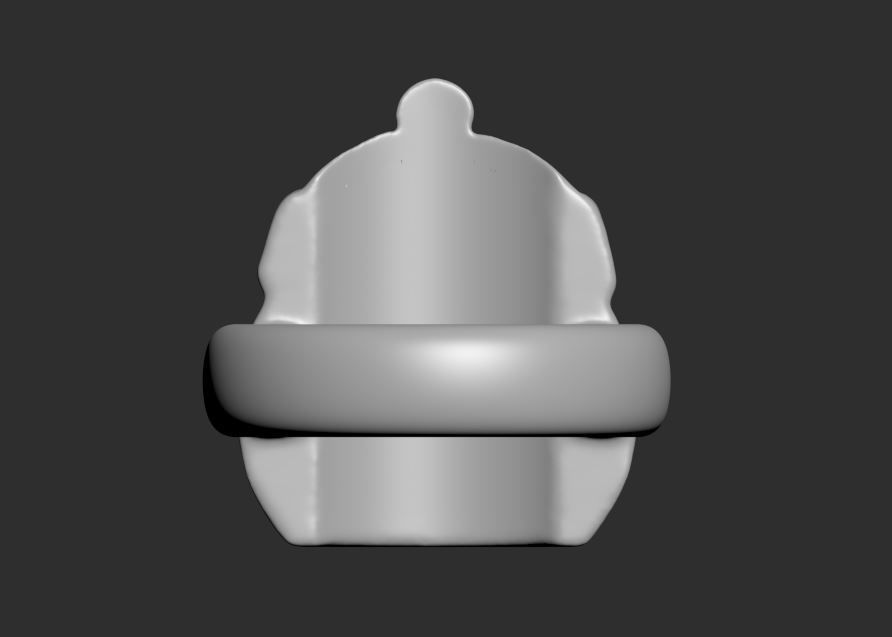 Santa Claus Napkin Ring 3D print model_11