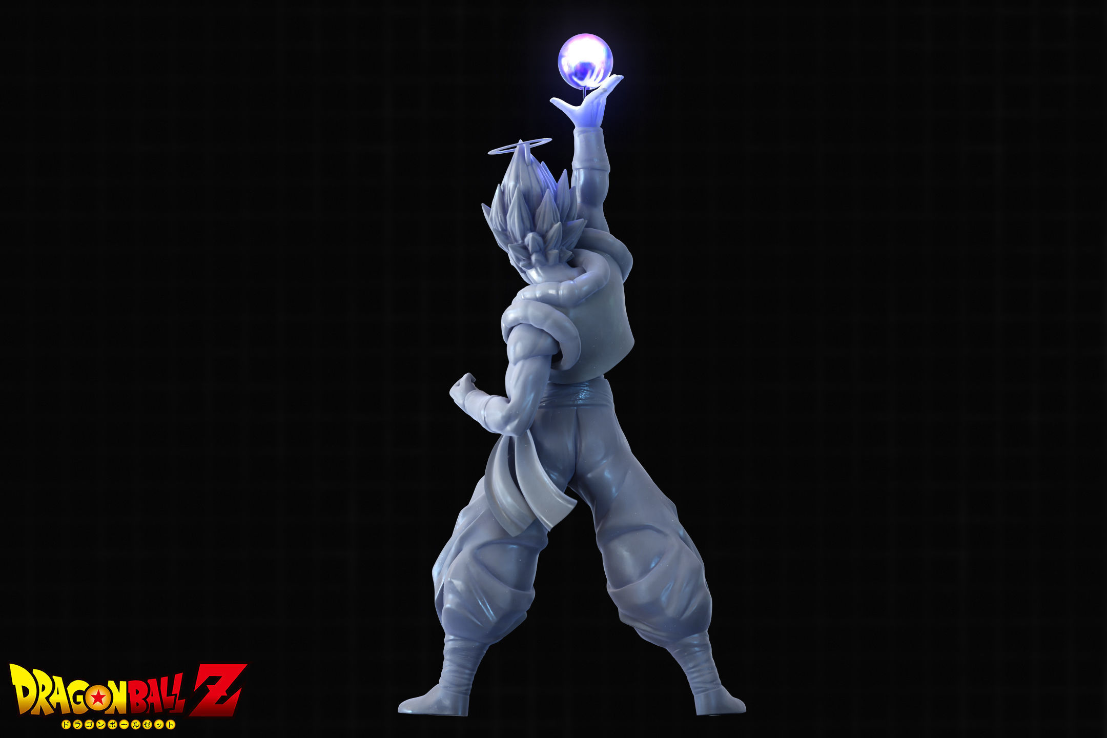 Gogeta Fusion Reborn Soul Punisher LED Ready 3D print model_2