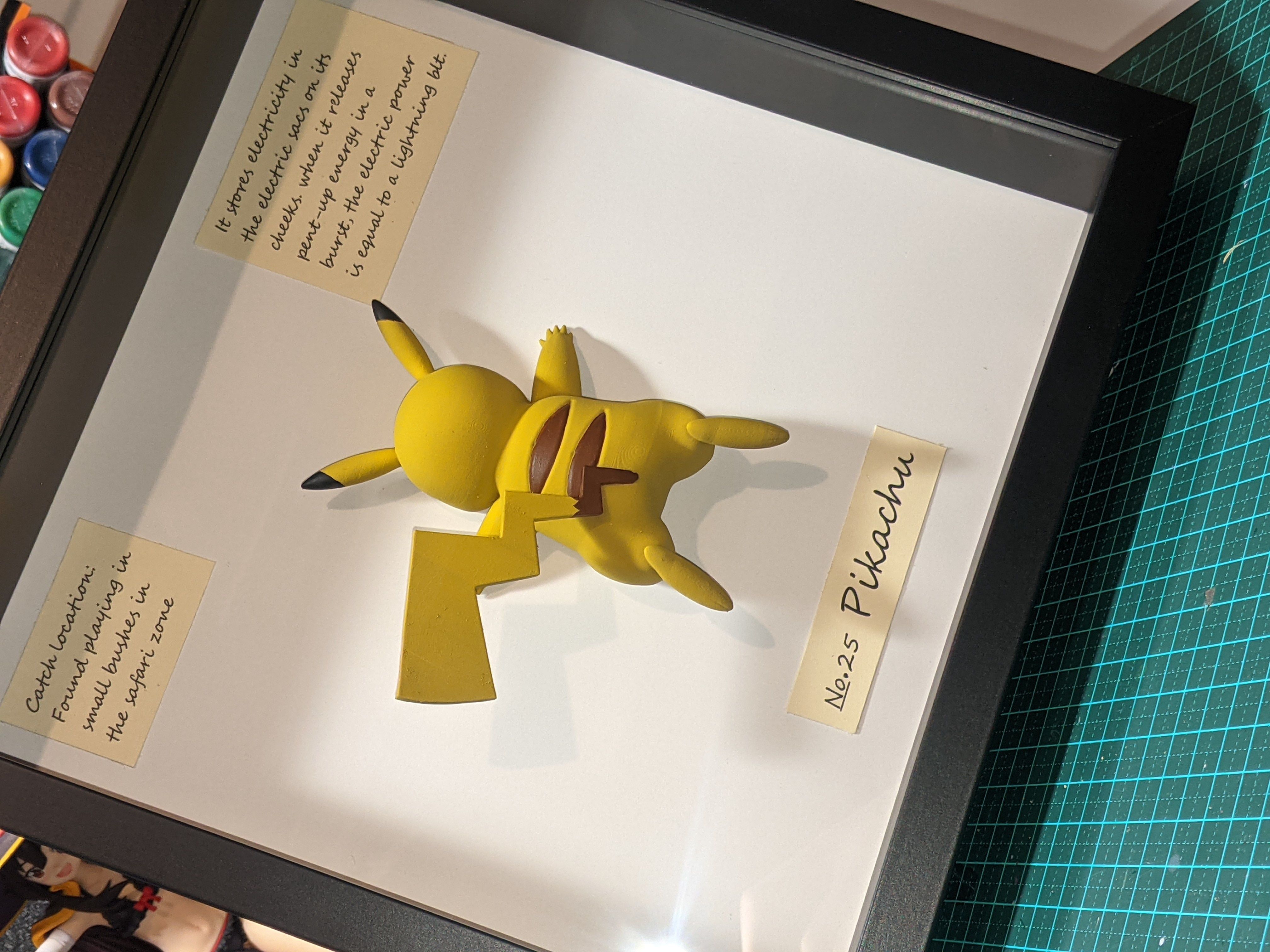 Pikachu Pokemon taxidermy   Free 3D print model_4