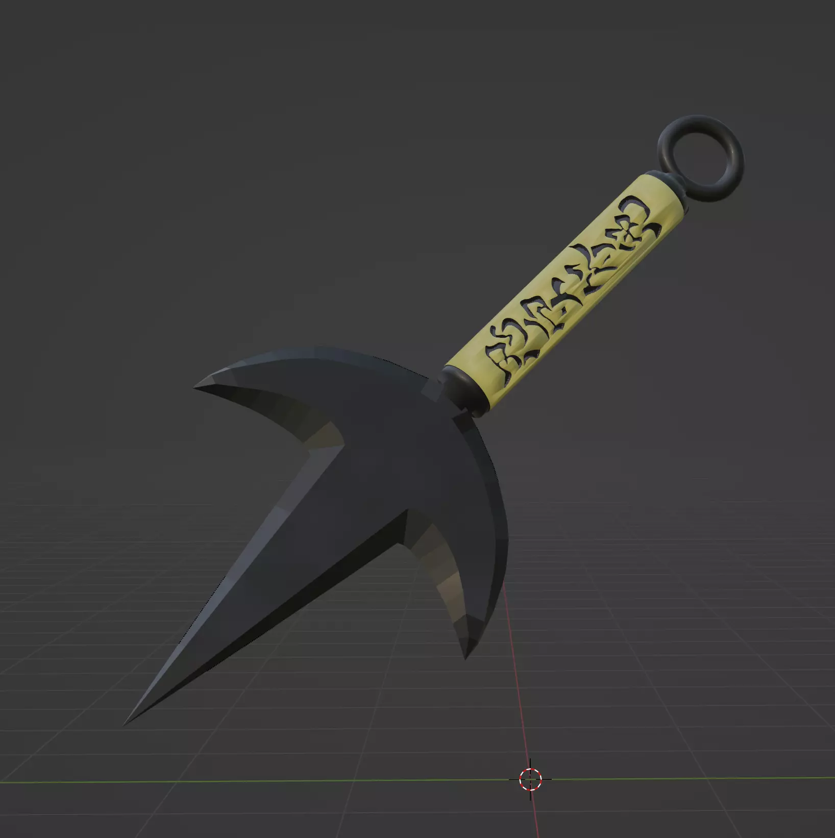 Minato Namikaze Kunai 3D print model