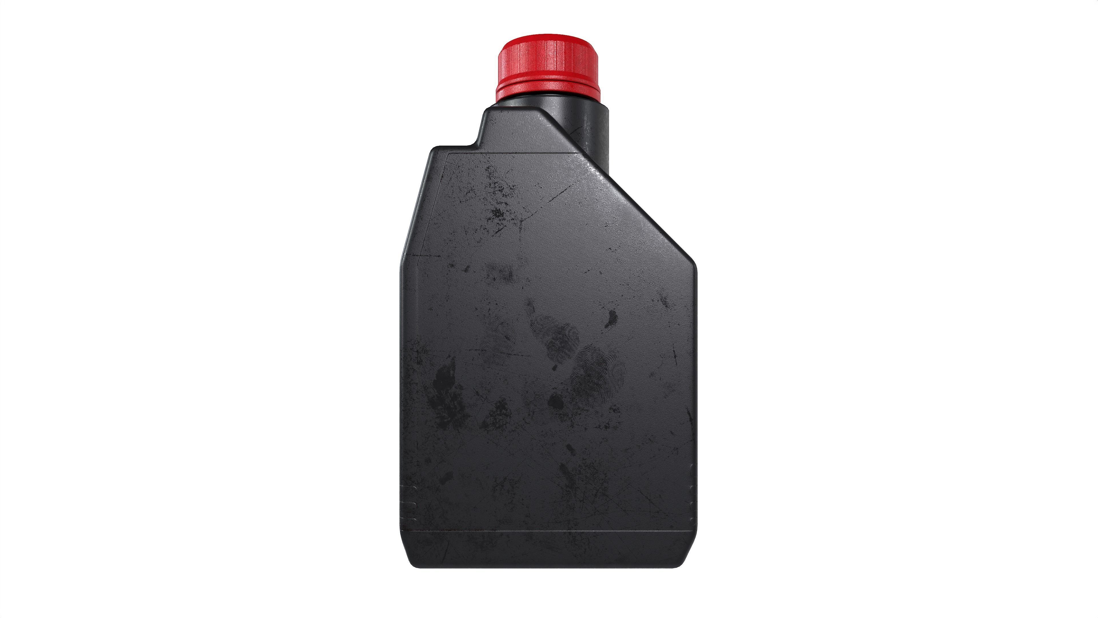 Motor Oil Bottle  Low-poly 3D model_3