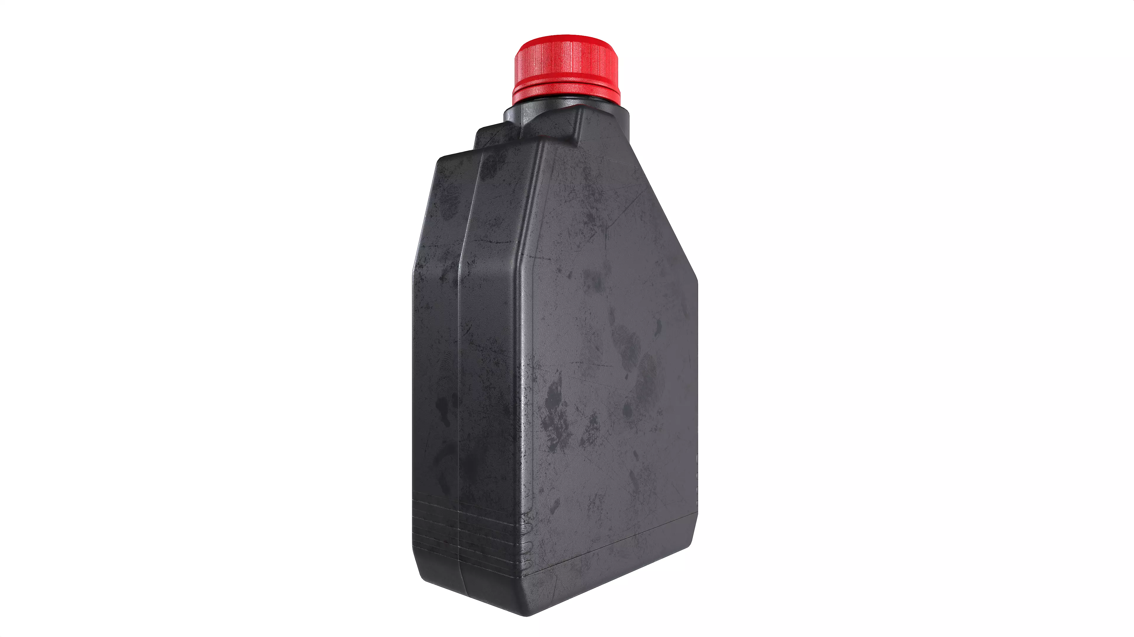 Motor Oil Bottle  Low-poly 3D model_0