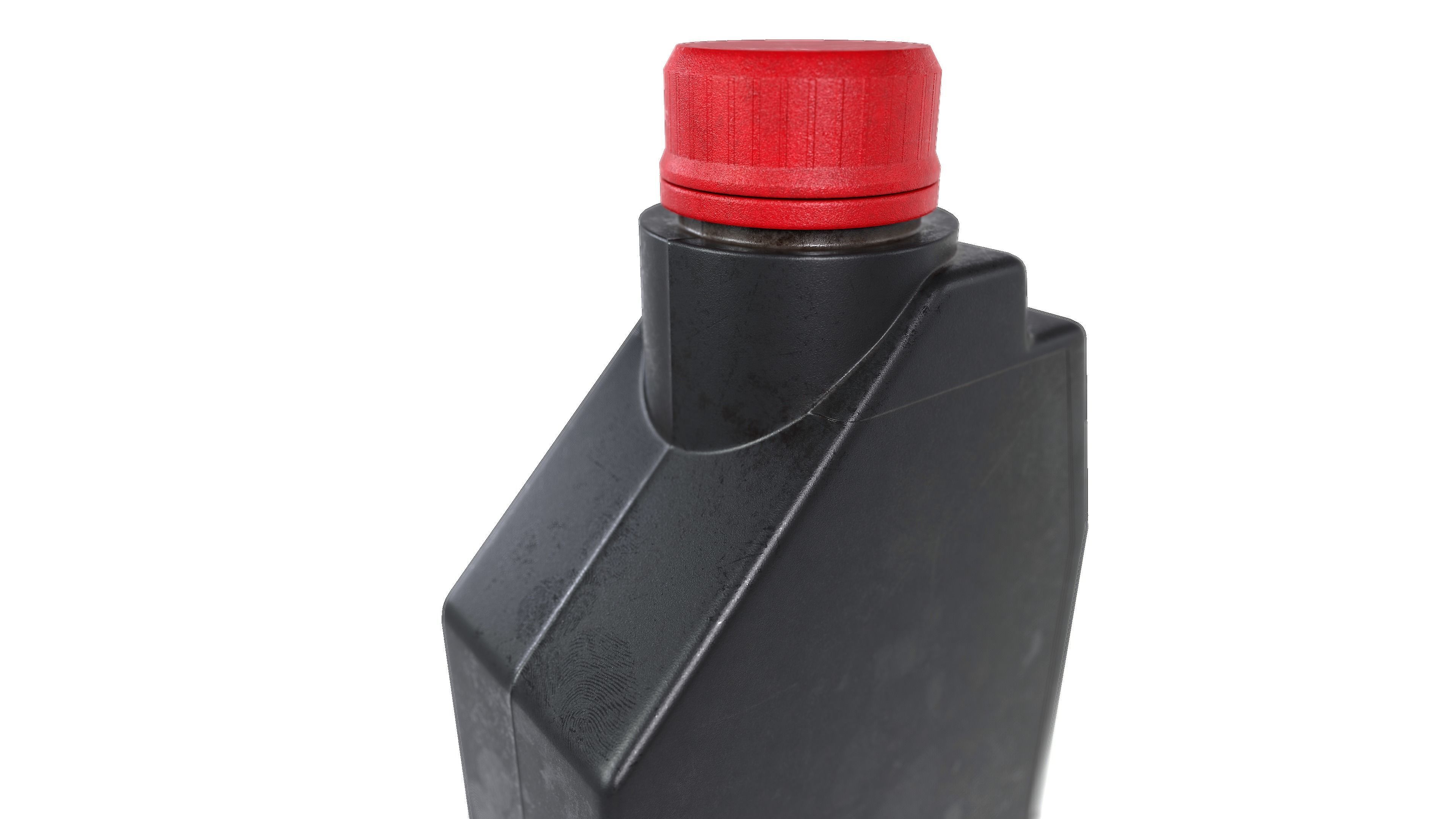 Motor Oil Bottle  Low-poly 3D model_4