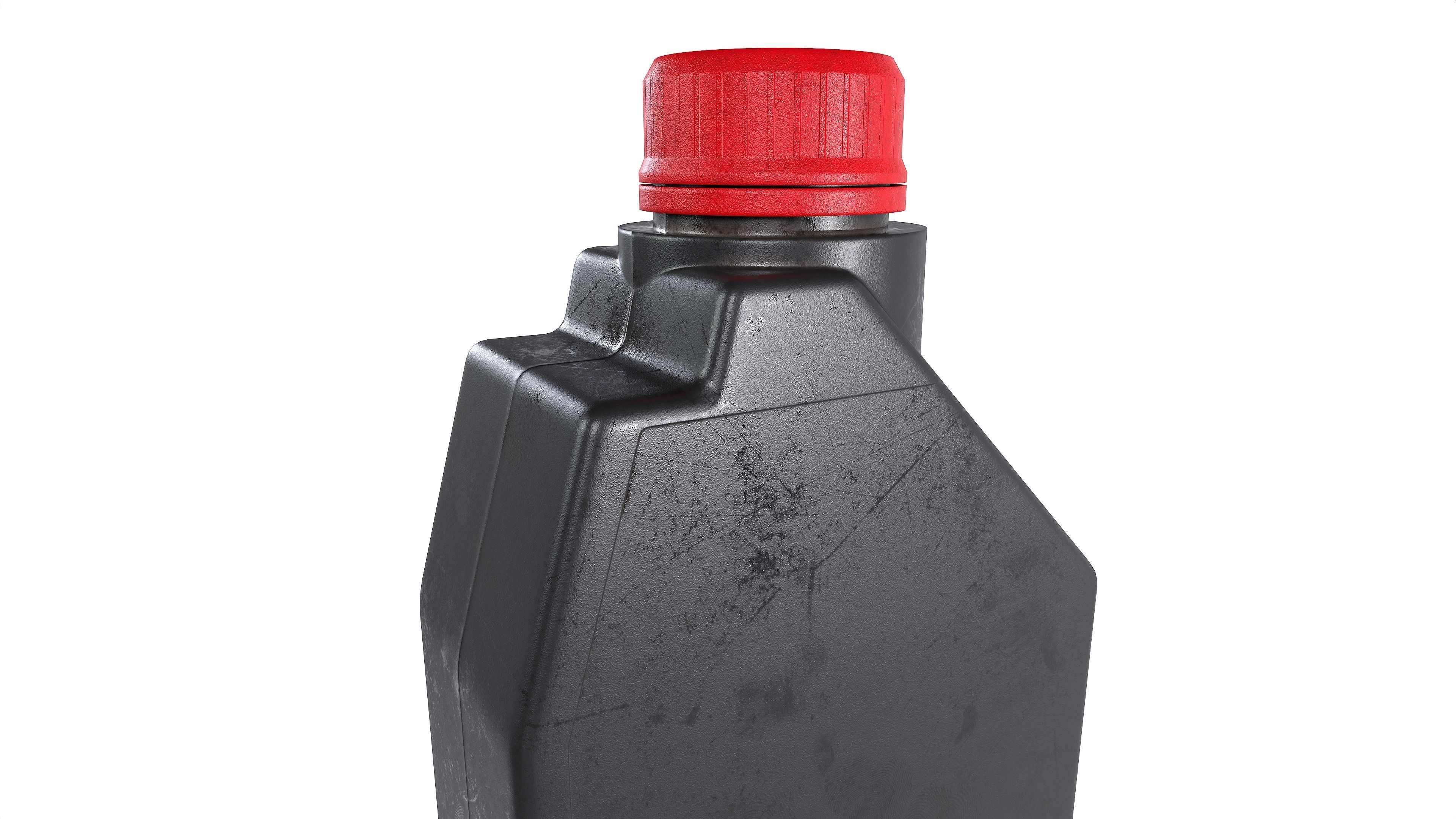 Motor Oil Bottle  Low-poly 3D model_6
