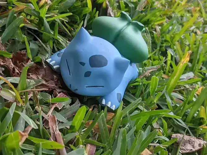 Bulbasaur Pokemon taxidermy COMBO PACK 3D print model