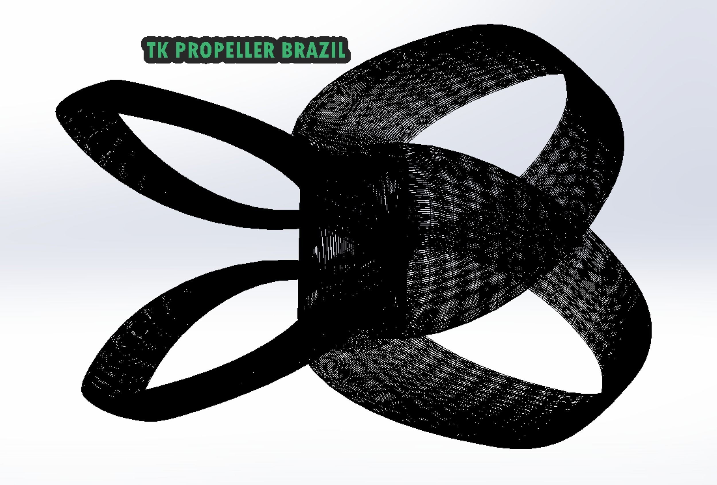 3D Toroidal Drone Propeller TK SERIES 3D print model_5