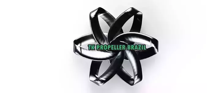 3D Toroidal Drone Propeller TK SERIES 3D model