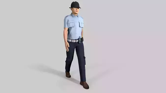 public security 3D model