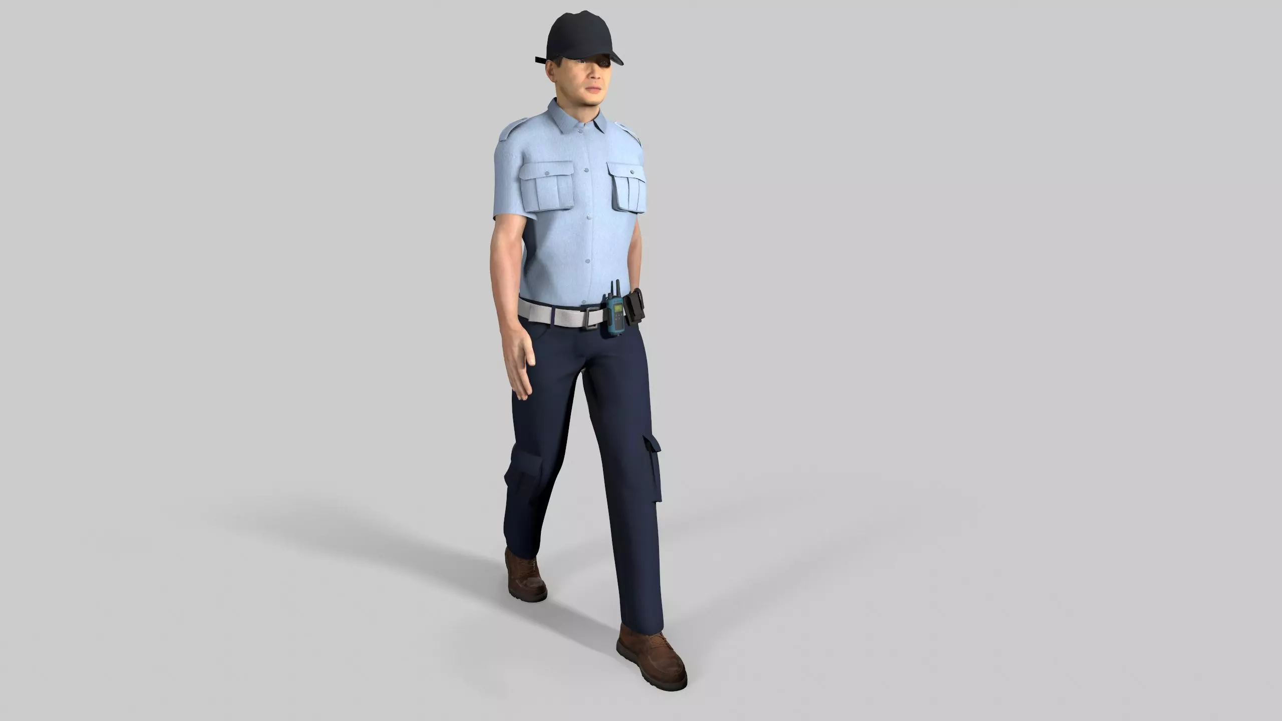 public security 3D model
