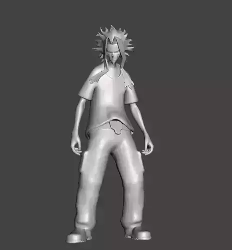 Skinny All Might 3D Model