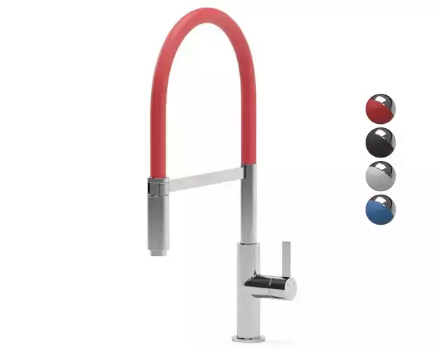 AQUASANITA kitchen faucet - COLOS 3D model