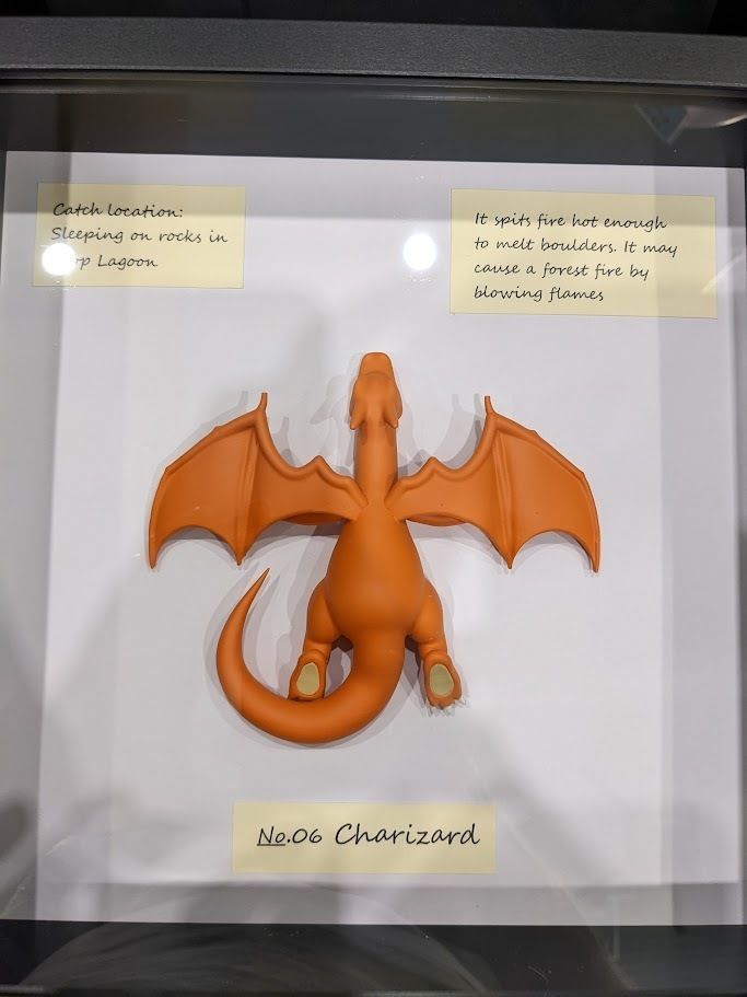 Charizard Pokemon taxidermy 3D print model_1