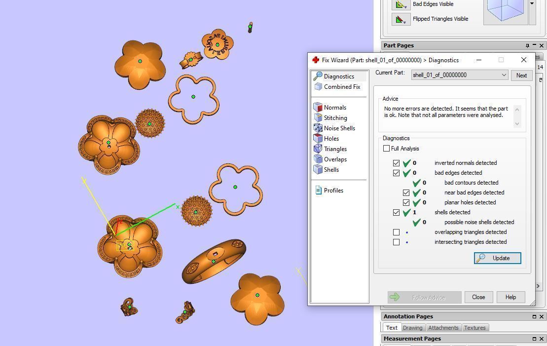Ring and Earrings 3D print model_6