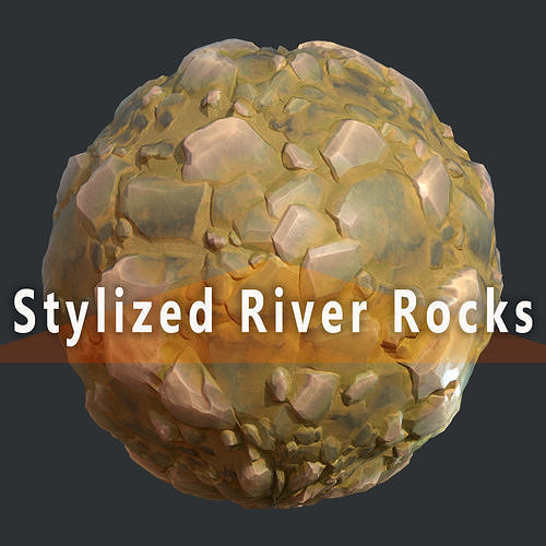 Stylized River Rocks