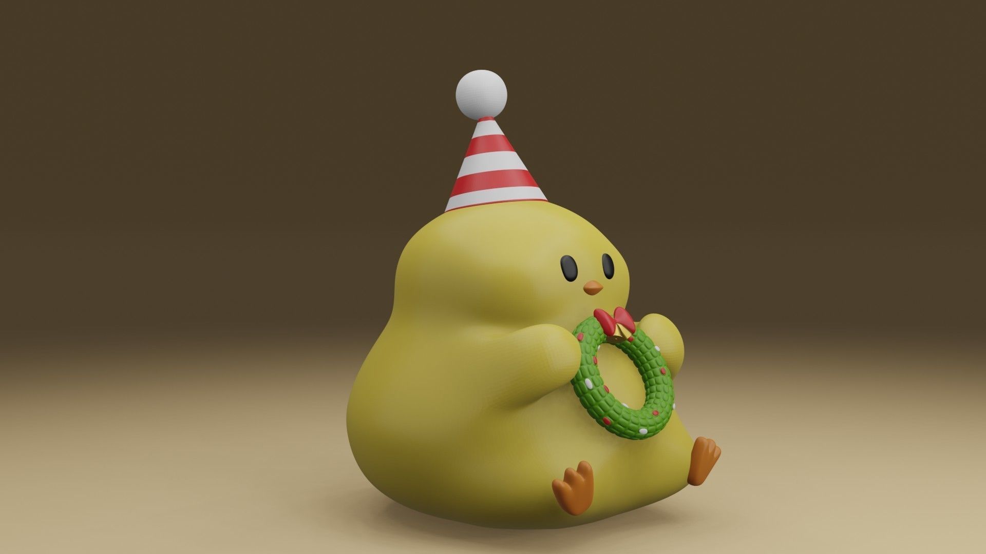 chicken 3D print model_8