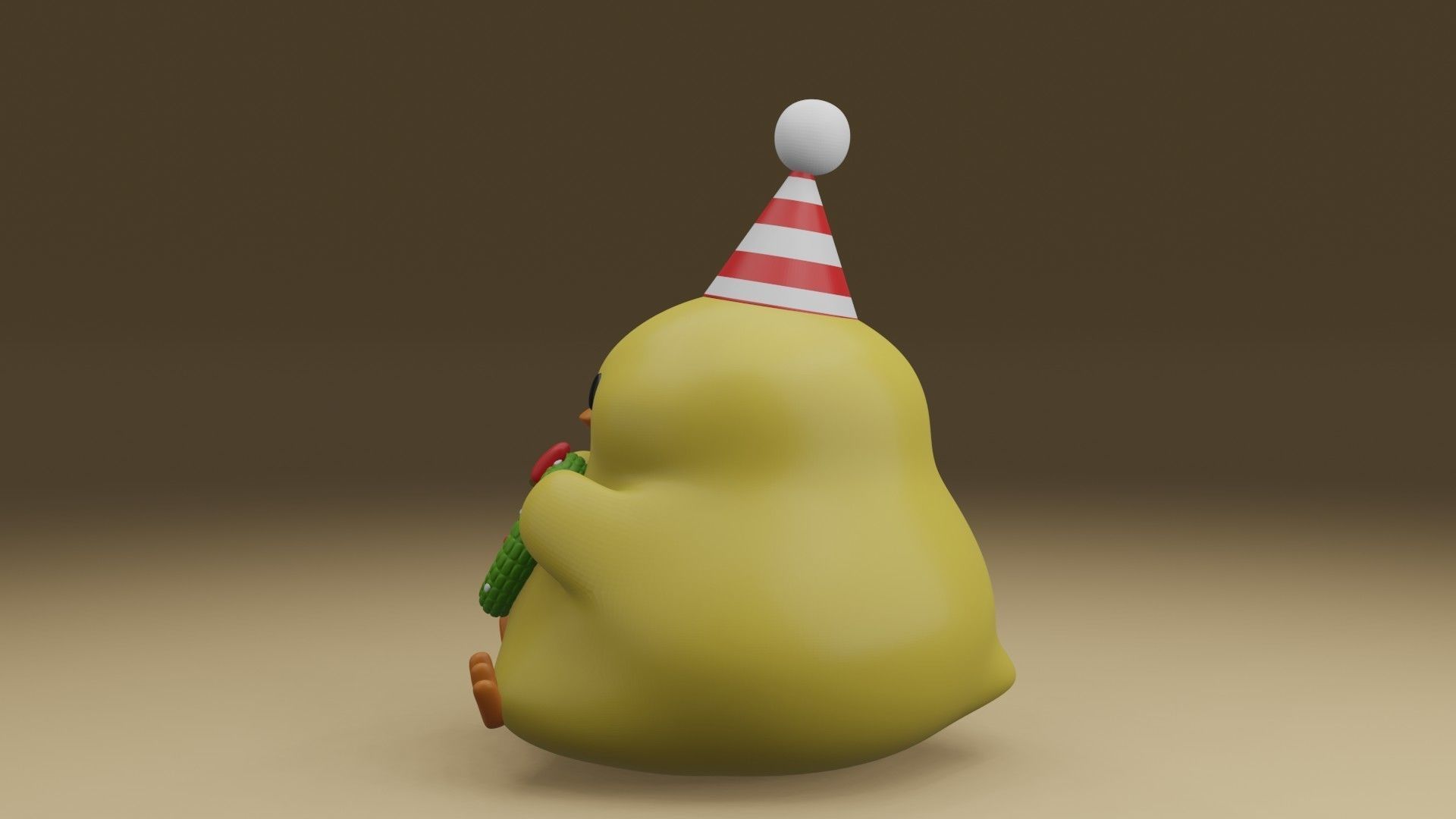 chicken 3D print model_13