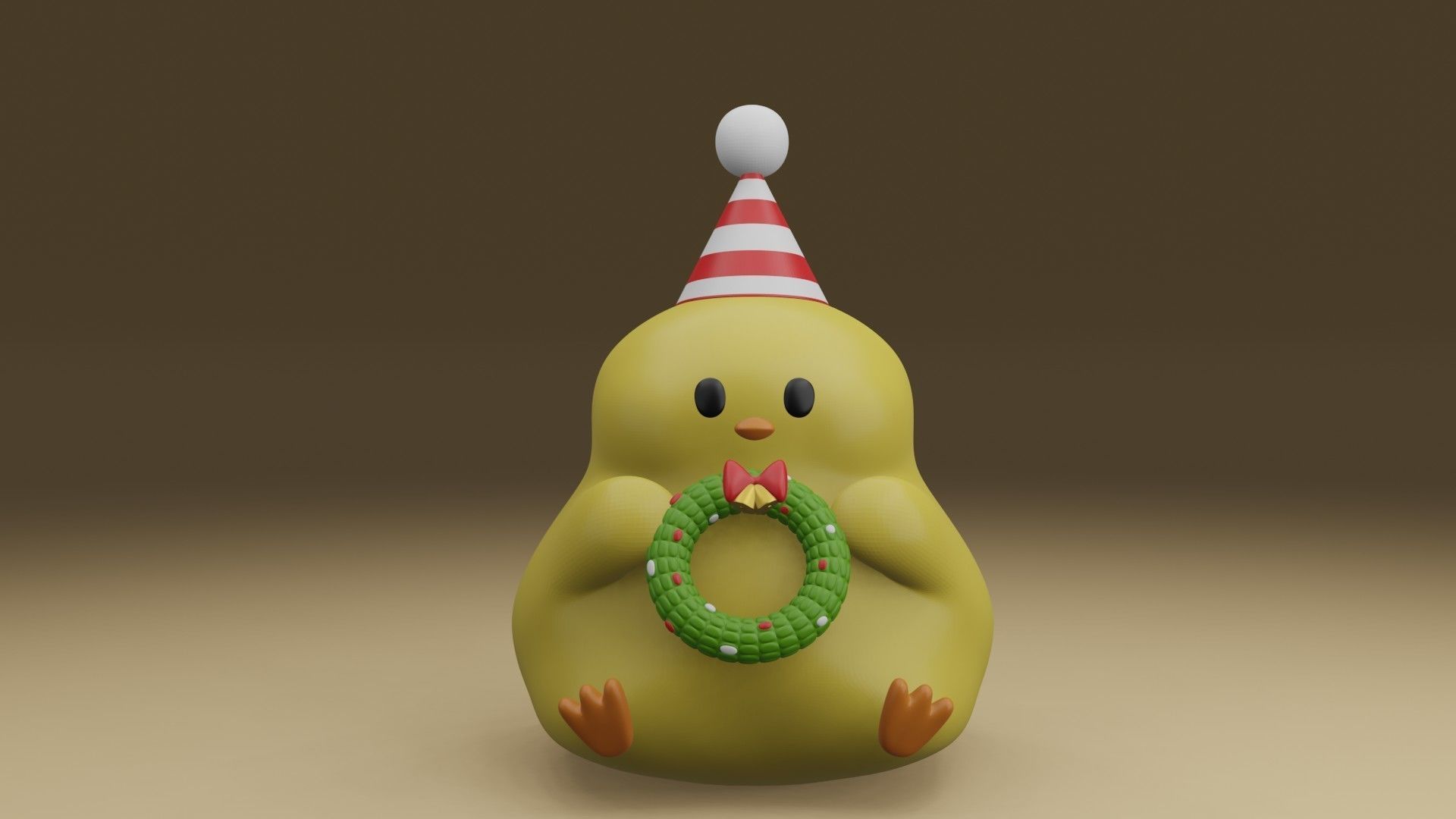 chicken 3D print model_7