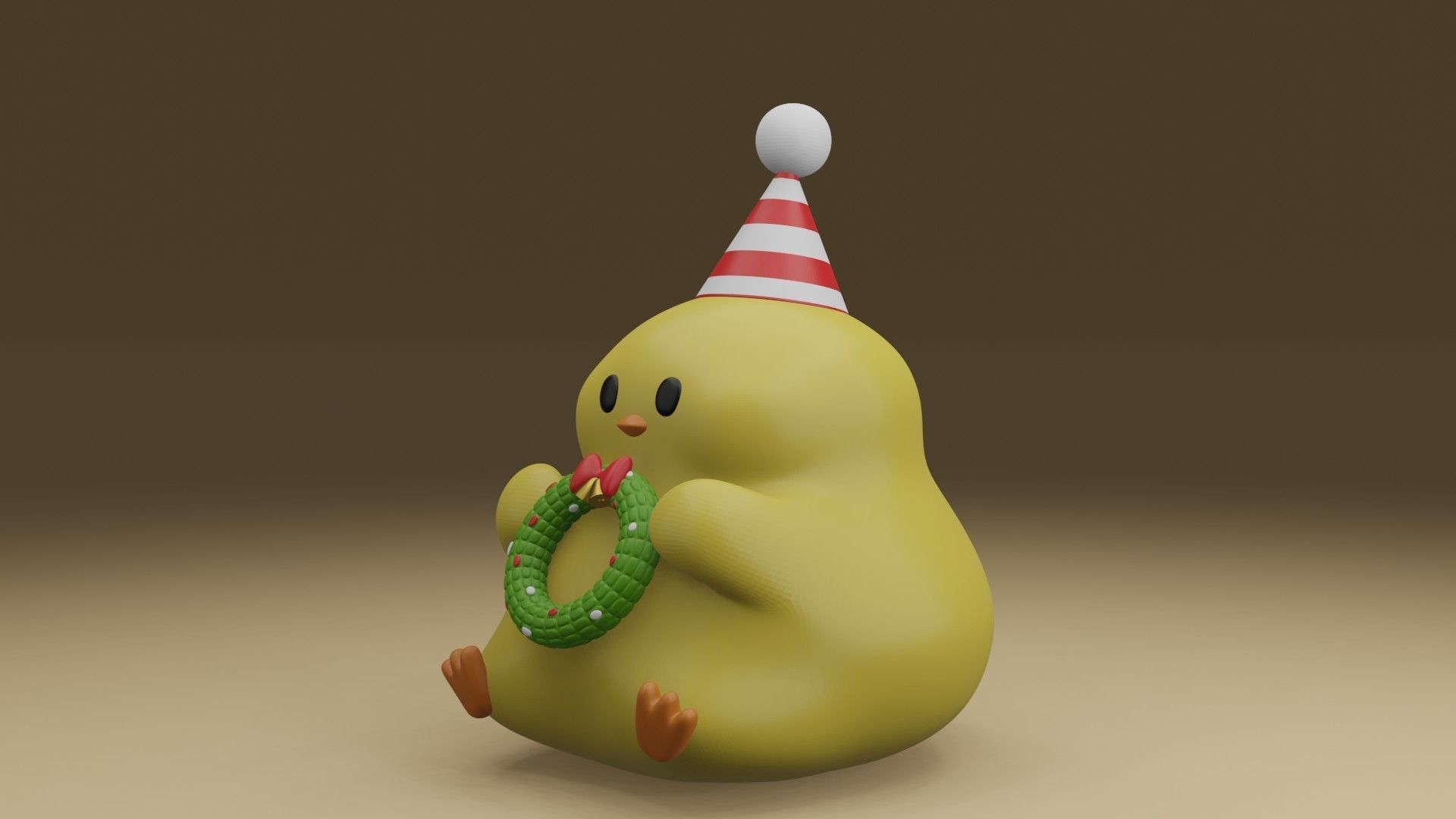 chicken 3D print model_14