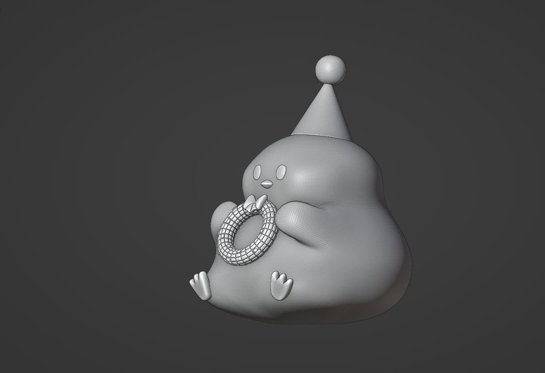 chicken 3D print model_6