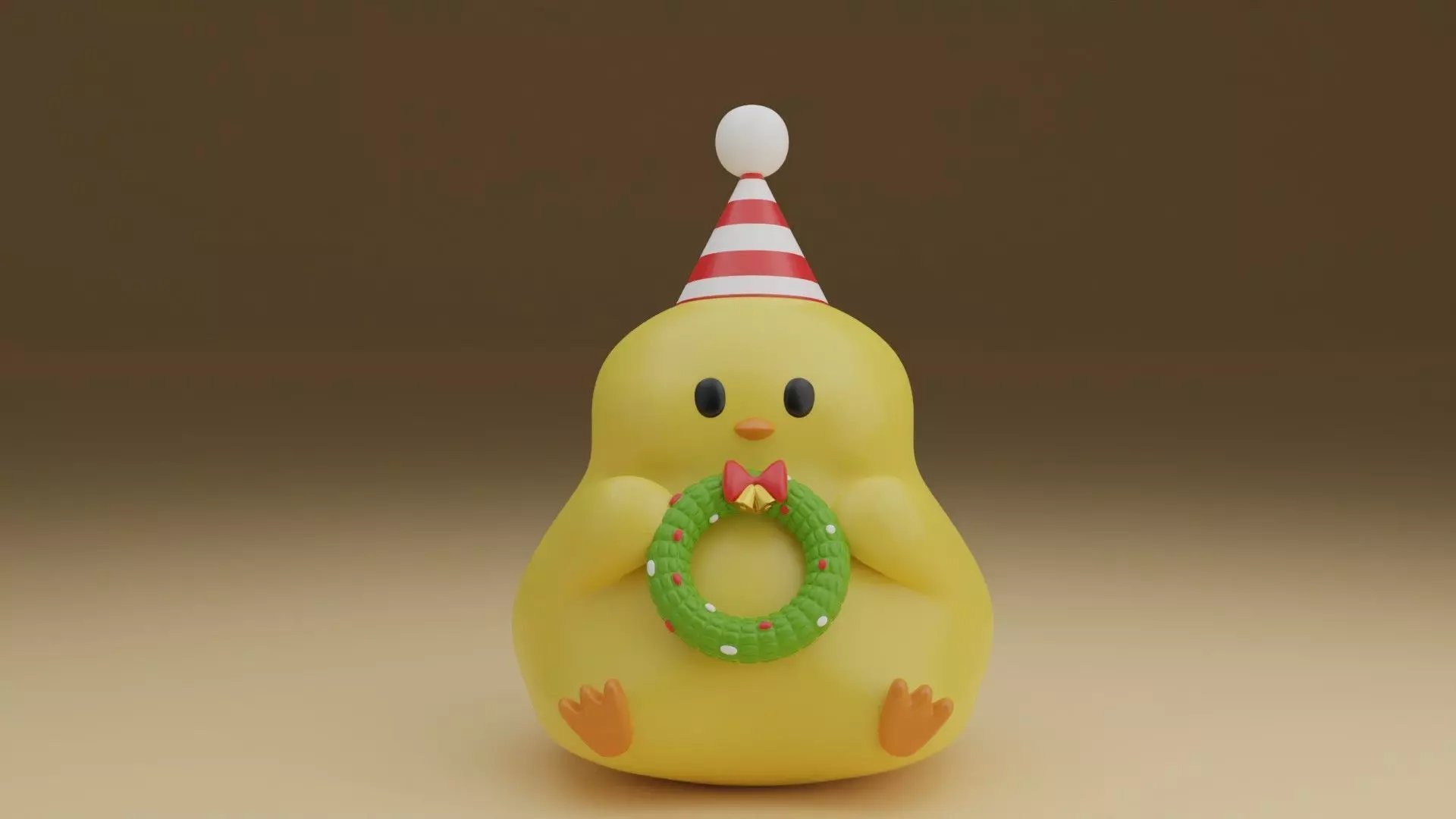 chicken 3D print model_0