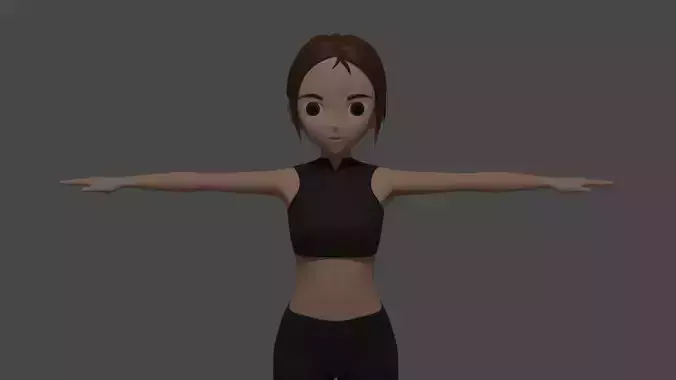 Simple Charater Female