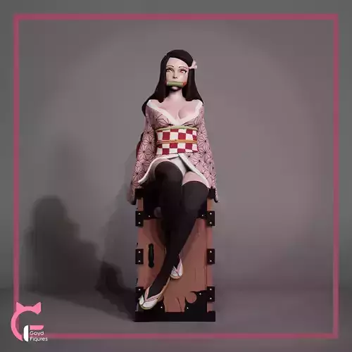 Nezuko - Kimetsu no Yaiba Fan-made  3D print model