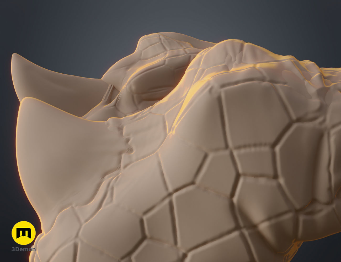 Saria Horns Arknights 3D print model_6