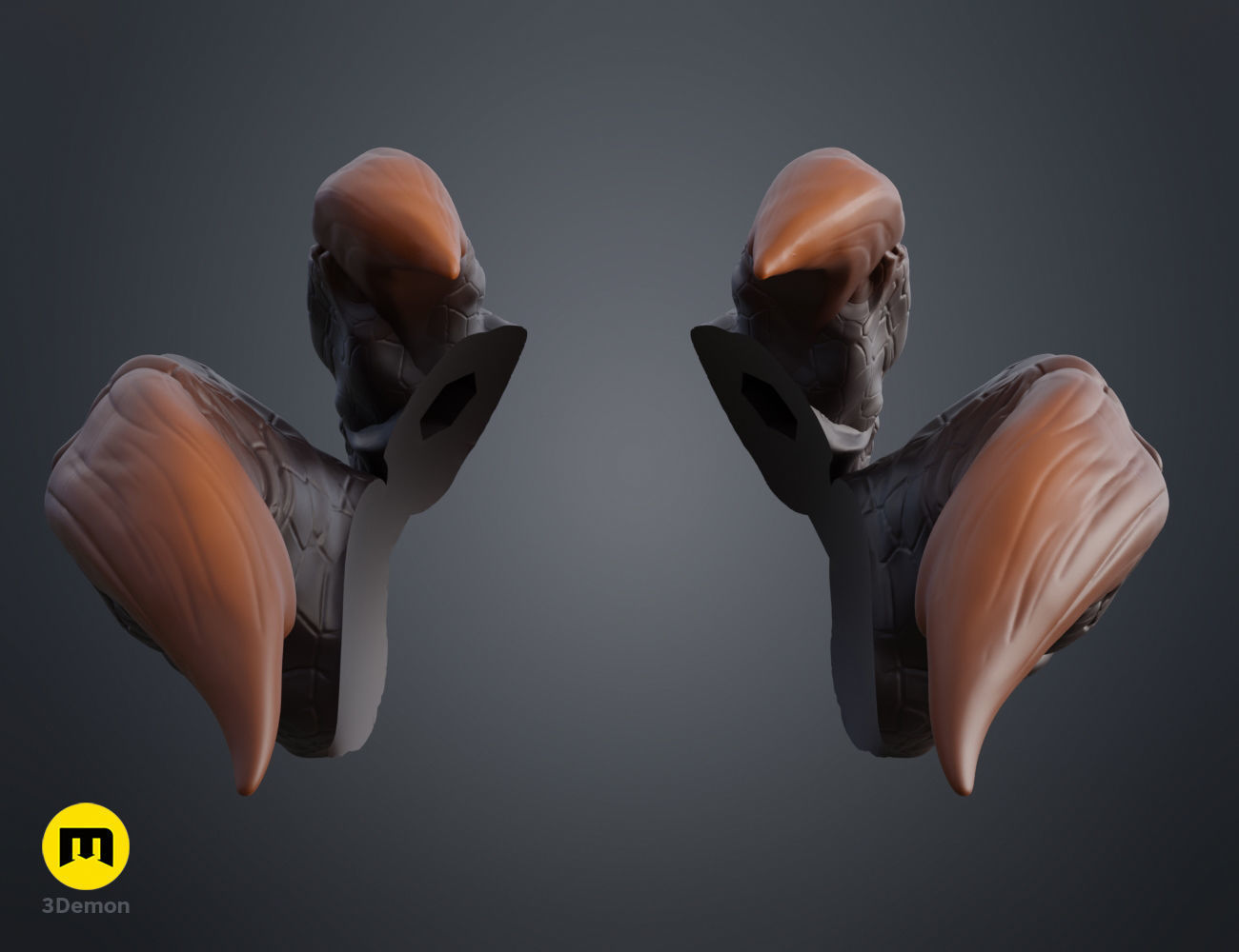 Saria Horns Arknights 3D print model_13