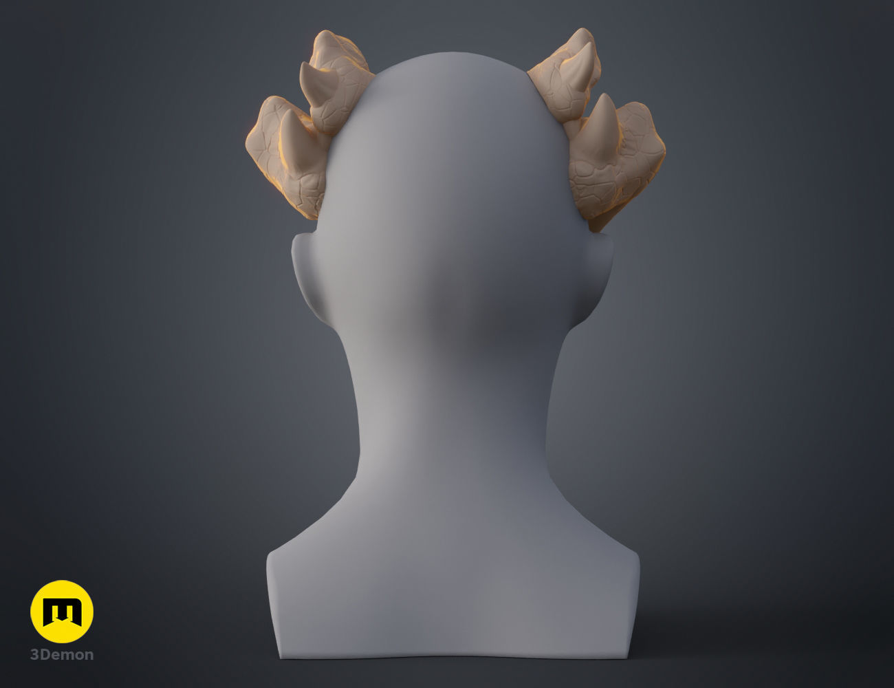 Saria Horns Arknights 3D print model_11