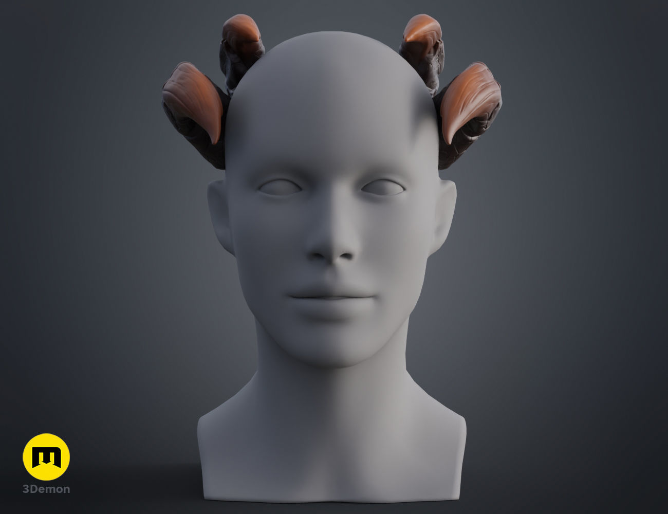 Saria Horns Arknights 3D print model_7