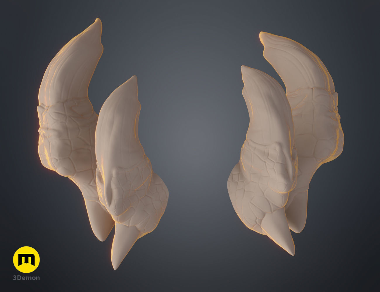 Saria Horns Arknights 3D print model_14