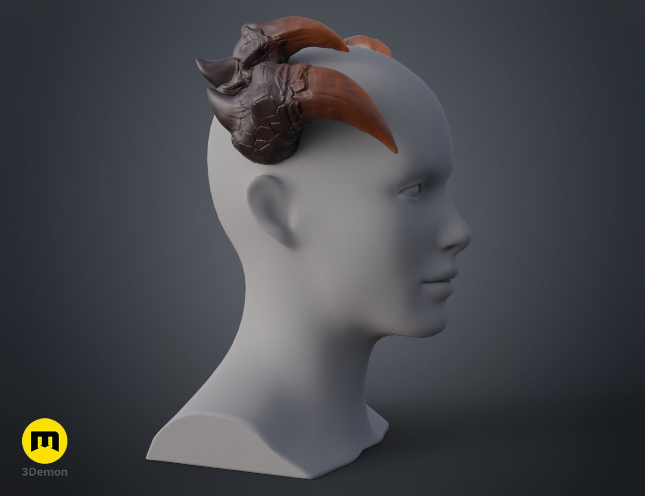 Saria Horns Arknights 3D print model_2