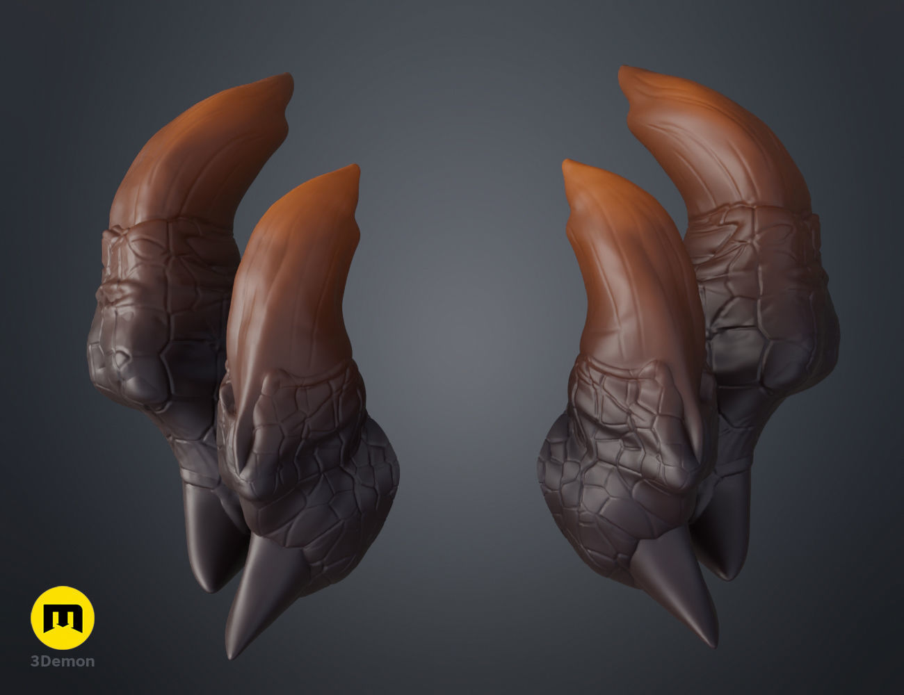 Saria Horns Arknights 3D print model_3