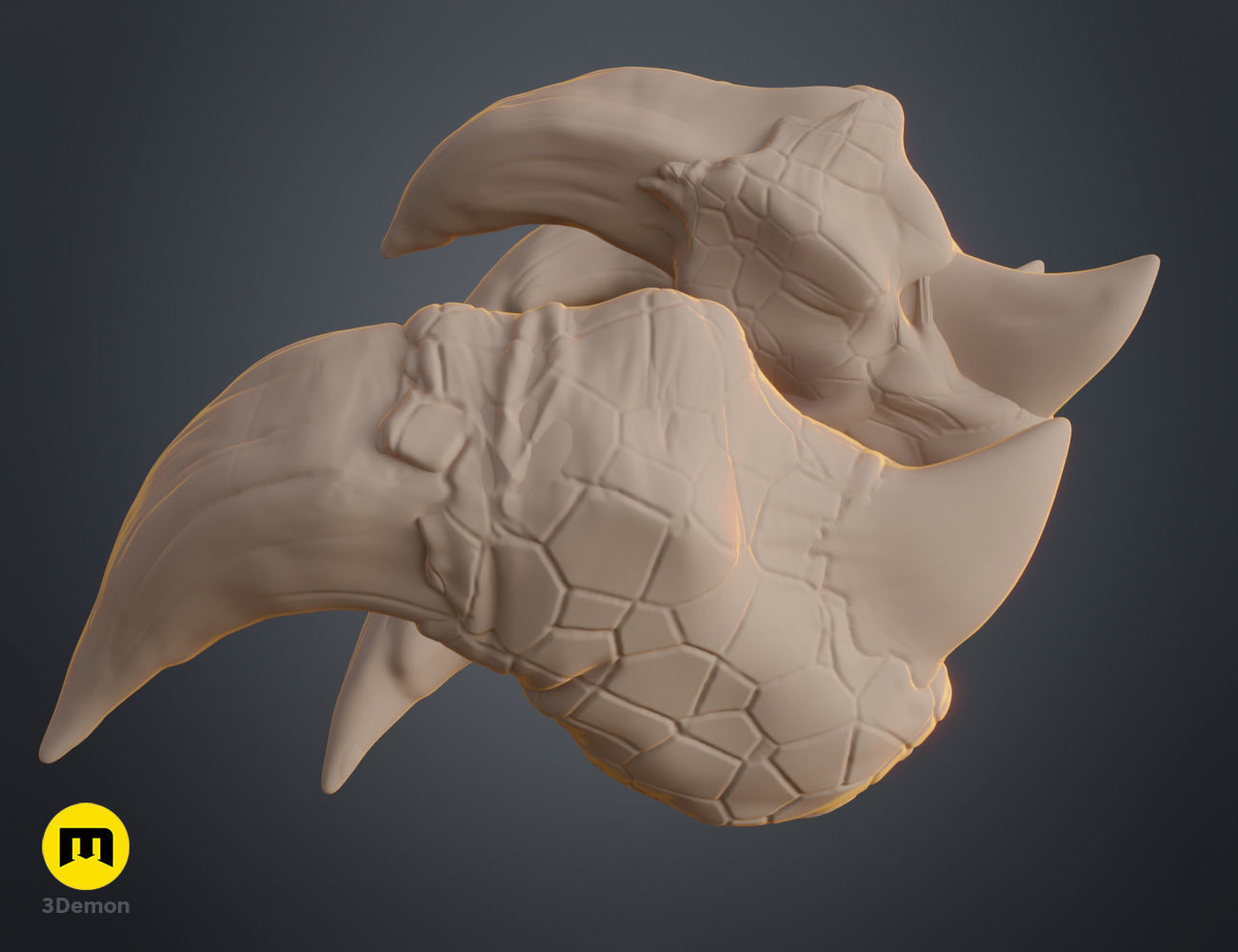 Saria Horns Arknights 3D print model_5