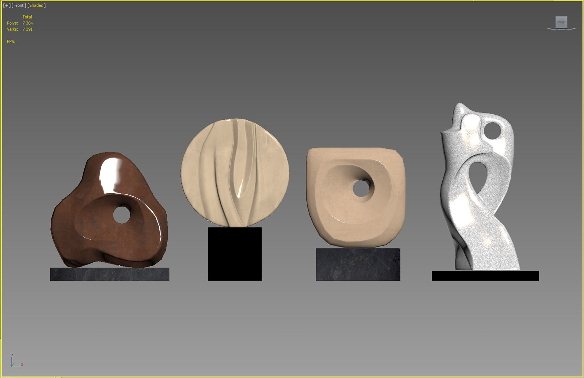 Sculptures 48 3D model_5