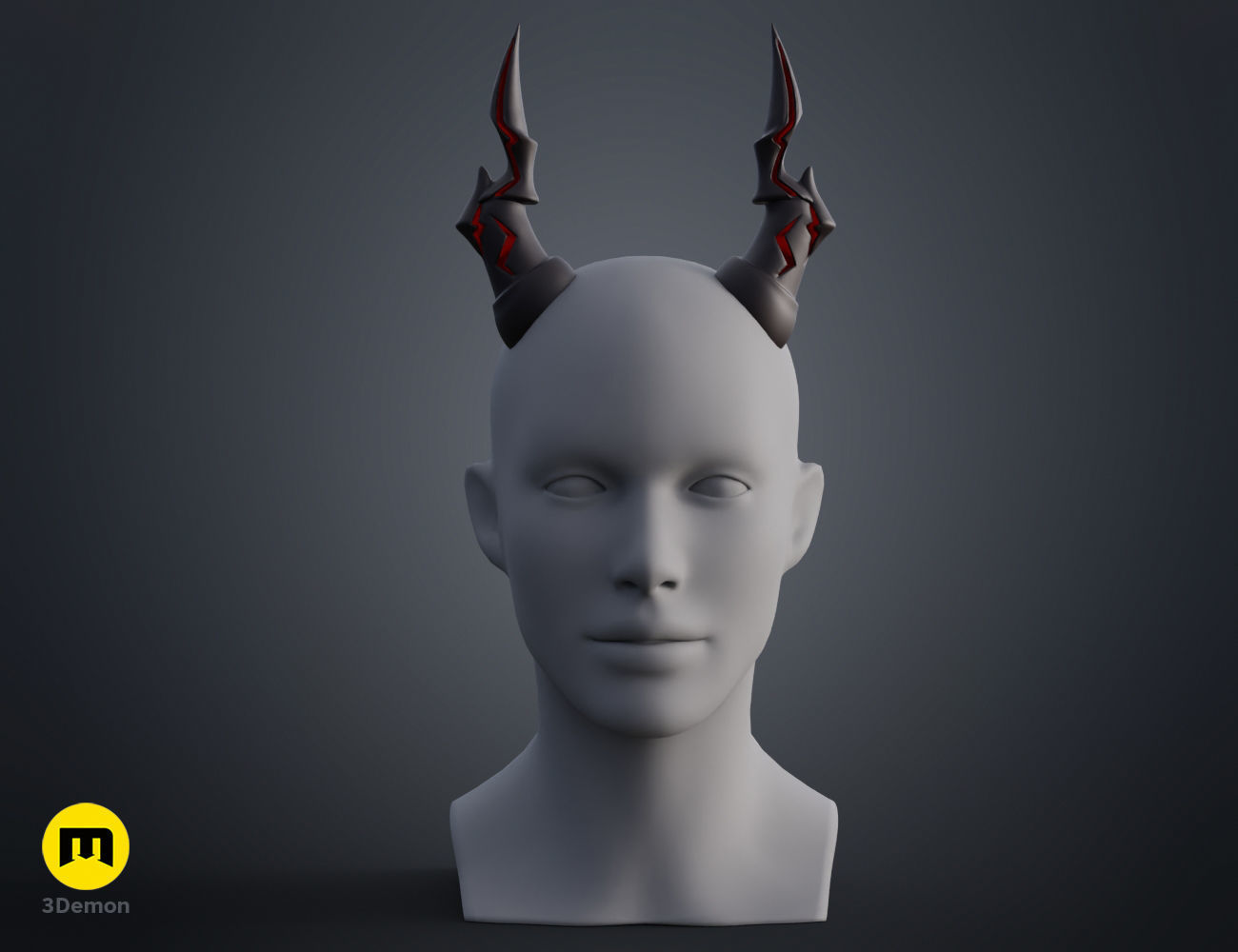 Chen Horns Arknights 3D print model_9