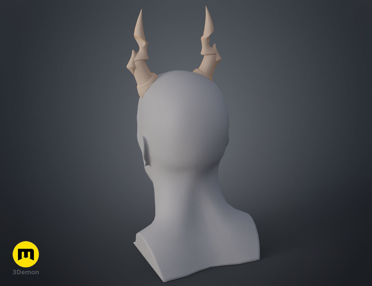 Chen Horns Arknights 3D print model_16