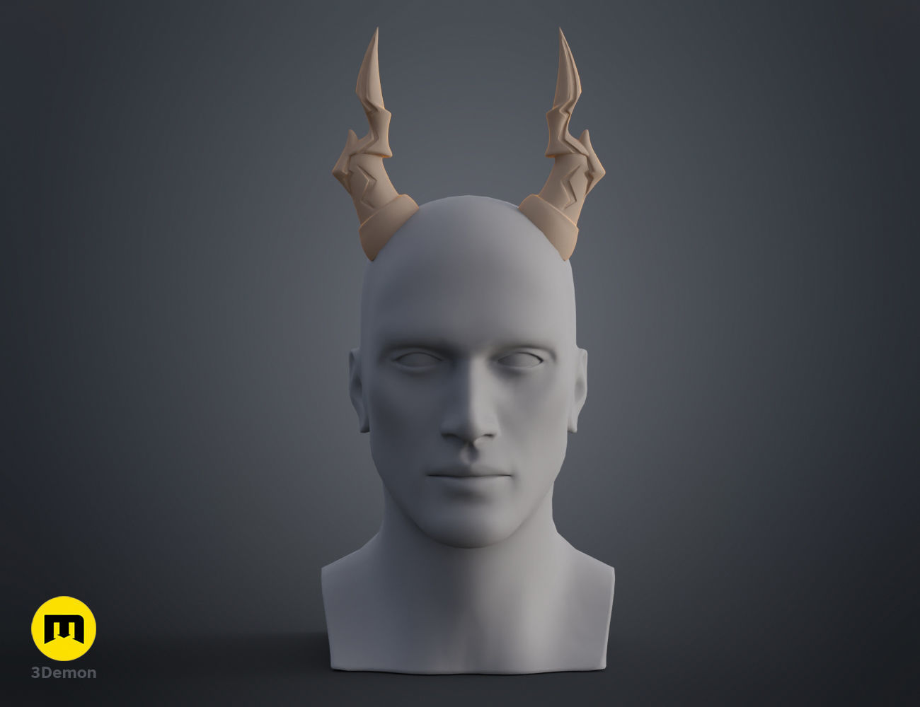 Chen Horns Arknights 3D print model_11