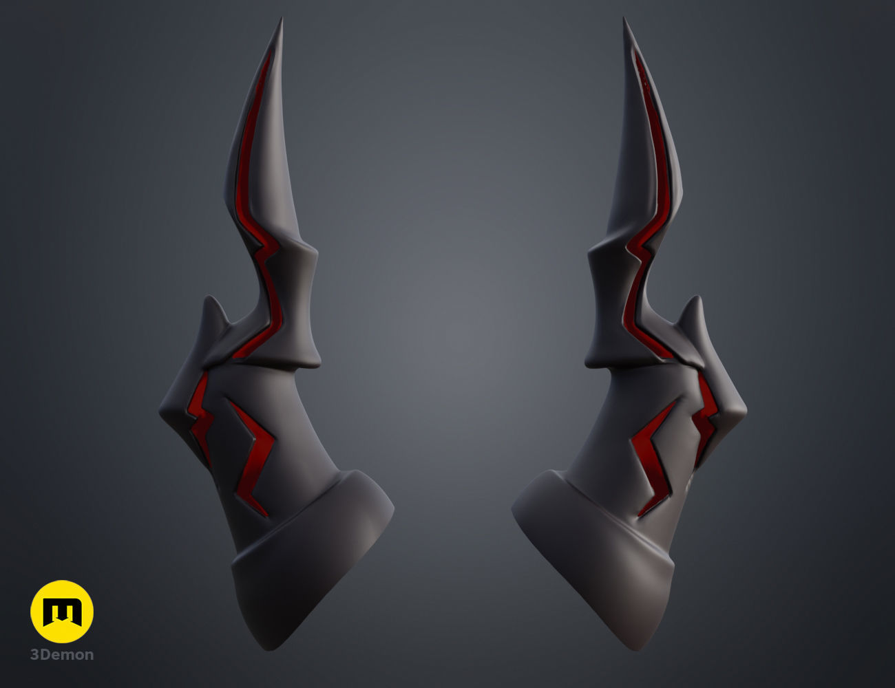 Chen Horns Arknights 3D print model_1