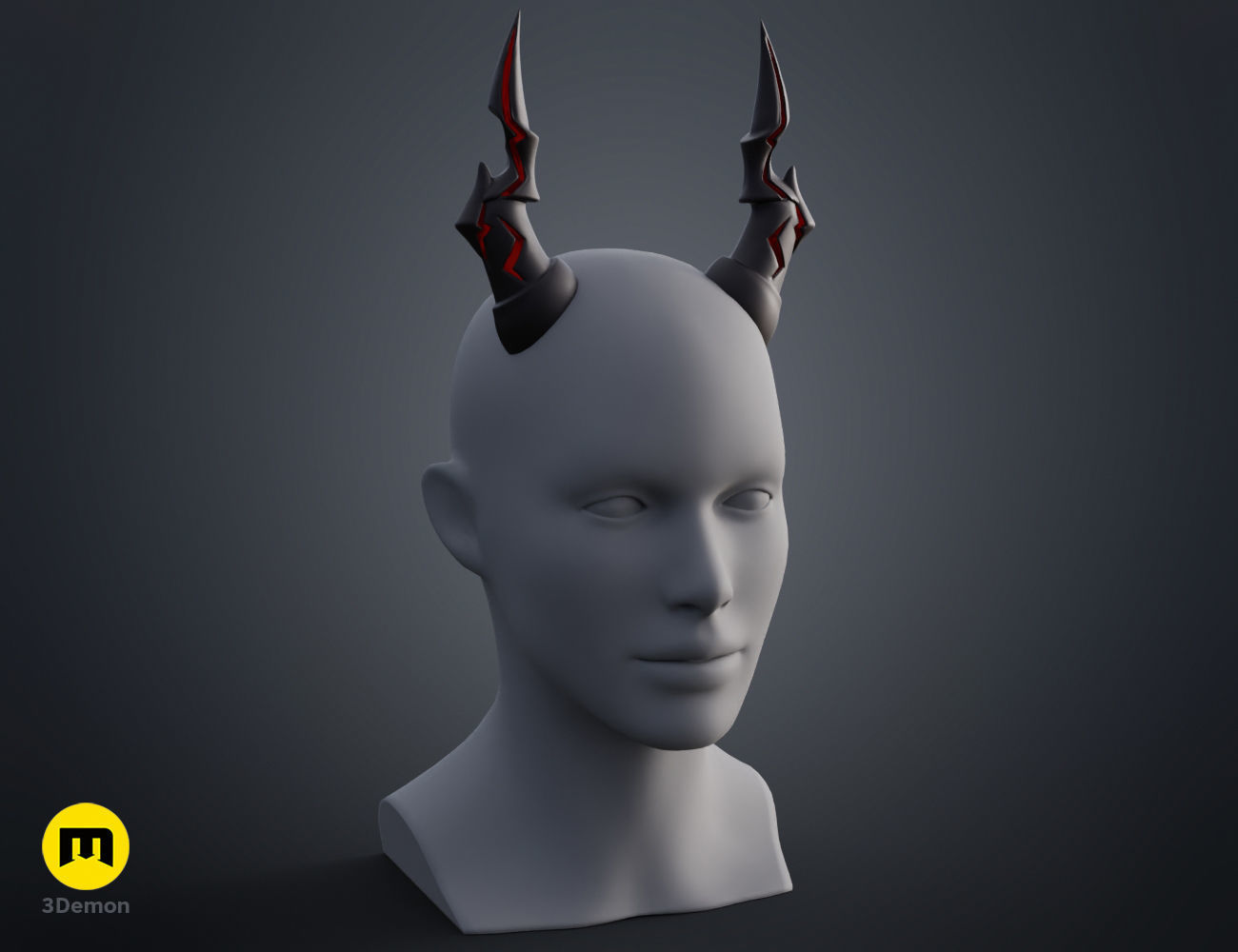 Chen Horns Arknights 3D print model_2