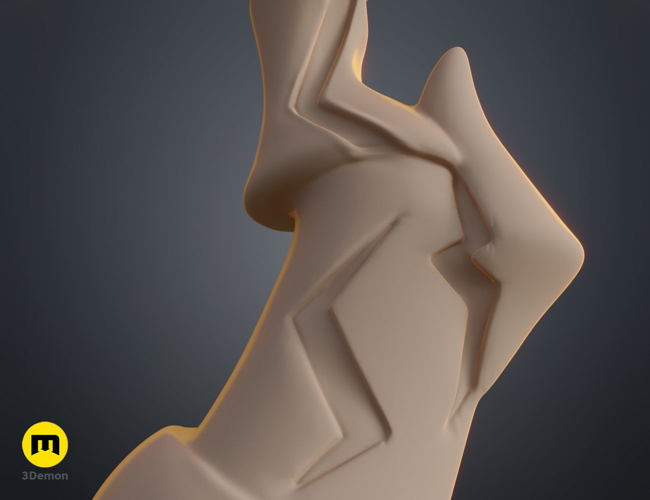 Chen Horns Arknights 3D print model_8